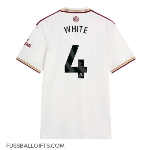 Arsenal Ben White #4 Fußballbekleidung 3rd trikot 2025-26 Kurzarm Arsenal Ben White #4 Fußballbekleidung 3rd trikot 2025-26 Kurzarm